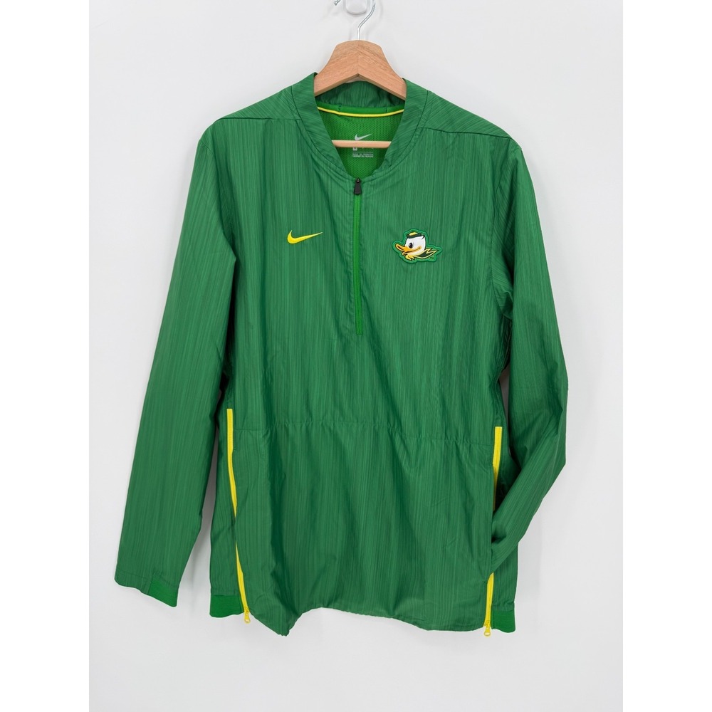 Nike Mens Oregon Ducks UofO Green Lightweight Windbreaker Size Medium Athletic